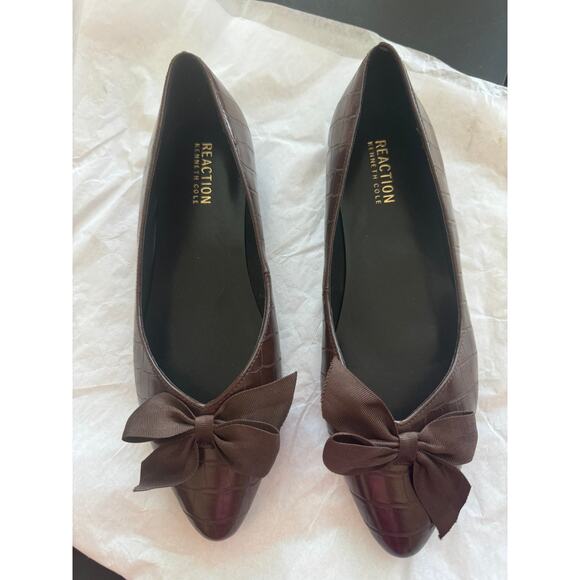 New ~ KENNETH COLE ~ Reaction Women's Lily Bow Flat Size 8 FALL - Picture 5 of 10